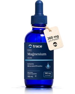 Trace Minerals Ionisches Magnesium Tropfen 360 mg, 118 ml 