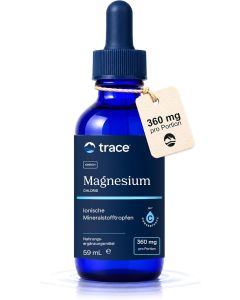 Trace Minerals Ionisches Magnesium Tropfen 360 mg, 59 ml 