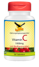 Vitamin C 1000mg mit Hagebutte und Bioflavonoide, 90 Tabletten