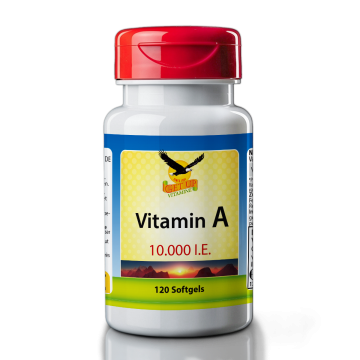 Vitamin A  10000 I.E., 120 Weichkapseln