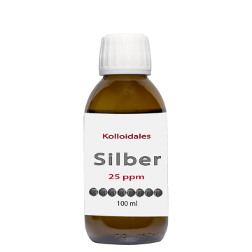 Kolloidales Silber 25ppm, 100ml