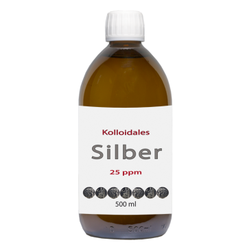 Kolloidales Silber 25ppm, 500ml