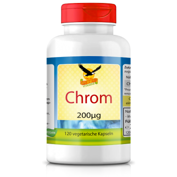 Chrom 200µg als Chrompicolinat, 120 Kapseln