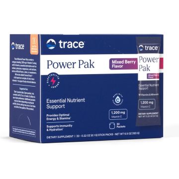 POWER PAK Mixed Berry a 1200mg Vitamin C, 30 Tütchen