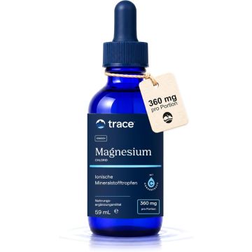 Trace Minerals Ionisches Magnesium Tropfen 360 mg, 59 ml 