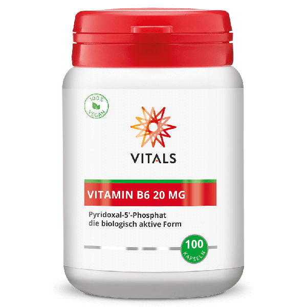 Vitamin B6 20mg 100 Kapseln