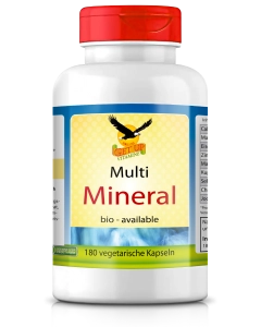 Multi Mineral organisch, 180 vegetarische Kapseln