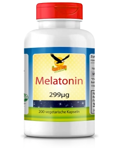 Melatonin a 299µg, 200 vegetarische Kapseln