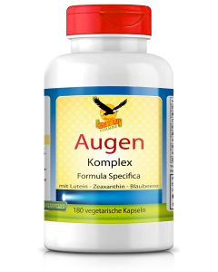 Augen Komplex, 180 vegetarische Kapseln 