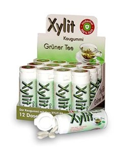 Xylit Kaugummi Grüner Tee, Dose mit 30 Stück