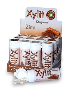 Xylit Kaugummi Zimt, Dose mit 30 Stück