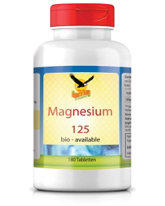 Magnesium Bisglycinat 125mg, 180 Tabletten