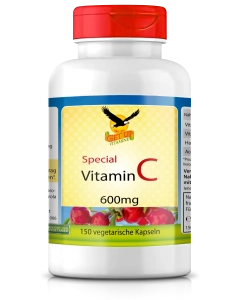 Vitamin C Special a 600mg gepuffert, 150 Kapseln