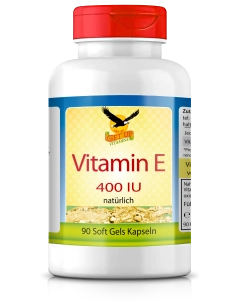 Vitamin E 400 IU natürlich, 90 Softgels