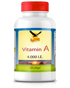 Vitamin A 4000 I.U., 120 Softgels