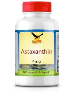 Astaxanthin 4mg, 180 Kapseln