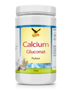 Calcium Gluconat Pulver, 350gr Dose