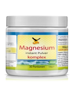 Magnesium instant Pulver komplex, 150g/30 Portionen