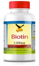 Biotin hochdosiert a 5mg, 120 vegetarische Kapseln