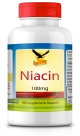 Vitamin B3 Niacin a 100mg, 180 veg. Kapseln