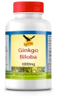 Gingko Biloba 6.000mg,  120 vegetarische Kapseln