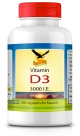 Vitamin D3  3000 IE,  250 Kapseln