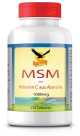 MSM organischer Schwefel 1000mg mit Vitamin C aus Acerola, 250 Tabletten