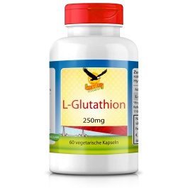 L-Glutathion 250mg, 60 veg. Kapseln