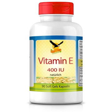 Vitamin E 400 IU natürlich, 90 Softgels