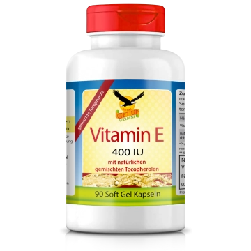 Vitamin E 400 IU Komplex, natürlich 90 Softgels