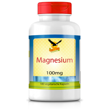 Magnesium Citrate a 100mg, 180 vegetarische Kapseln