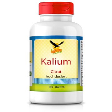 Kalium 450mg bioverfügbar, 180 Tabletten