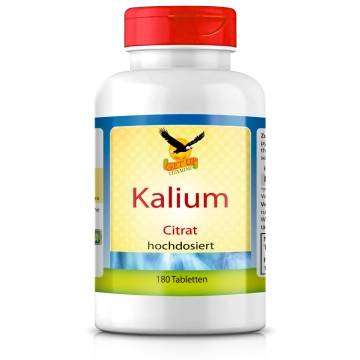 Kalium 450mg bioverfügbar, 180 Tabletten