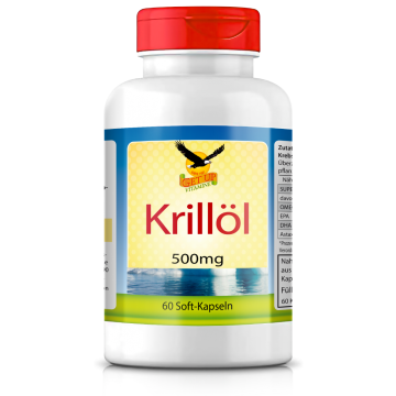 Krillöl a 500mg, 60 Weichkapseln