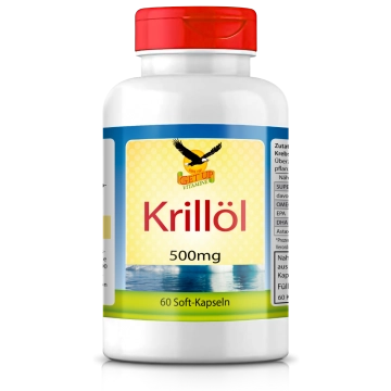Krillöl a 500mg, 60 Kapseln