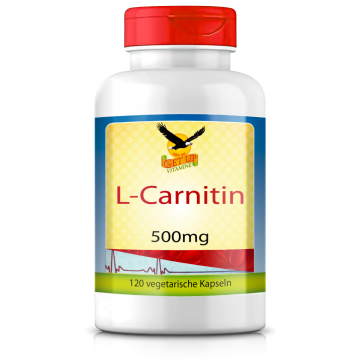 L-Carnitin 500mg, 120 Kapseln