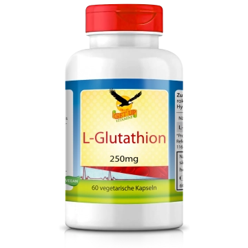 L-Glutathion 250mg, 60 veg. Kapseln