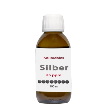 Kolloidales Silber 25ppm, 100ml