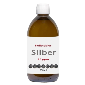 Kolloidales Silber 25ppm, 500ml