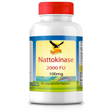 Nattokinase 100mg/2000FU, 90 Kapseln