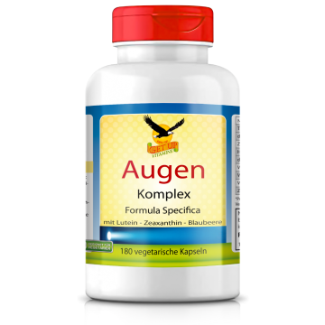 Augen Komplex, 180 vegetarische Kapseln 
