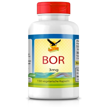 Bor a 3mg, 150 vegetarische Kapseln