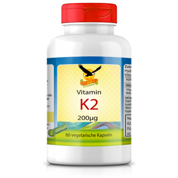 Vitamin K2 Vital MK-7, 60 vegetarische Kapseln
