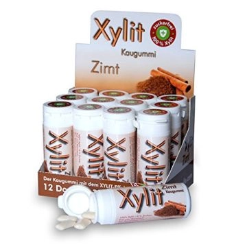 Xylit Kaugummi Zimt, Dose mit 30 Stück