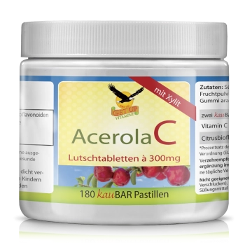 AcerolaC, 180 kaubare Pastillen