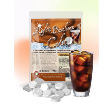 Xylit Bonbons Cola , 70gr Tüte