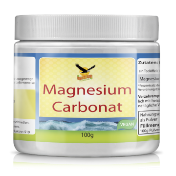 Magnesium Carbonat Pulver, 100g Dose