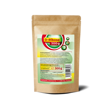 D-Ribose Pulver vegan, 300g