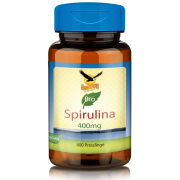 BIO-Spirulina a 400mg, 400 Presslinge 