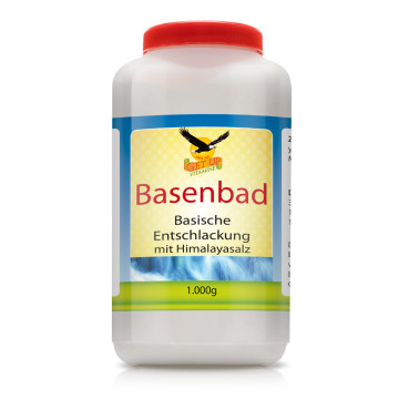 Basenbad mit Himalajasalz, 1000gr Dose